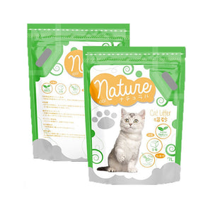 Nature - 天然豆腐貓砂 - 綠茶味 7L