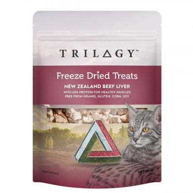 Trilogy™ 奇境 凍乾貓小食 紐西蘭牛肺凍乾 50g Freeze Dried Treats