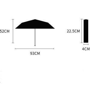 日系羽毛。輕便快乾防紫外線三摺縮骨傘 99g/118g Japanese Style Light & Quick Dry UV Umbrella