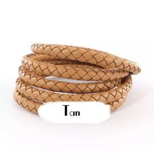 (訂製) 栄。擴香木香薰飾物 - 2.5/3mm 真皮手繩 (Custom made) Sakae Handmade Wood Diffuser Accessory - 2.5/3mm Leather strap