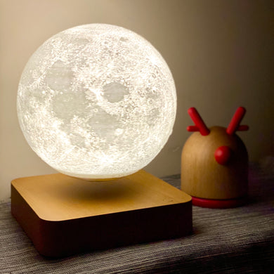 磁浮。太空月亮燈 Maglev Moon Lamp